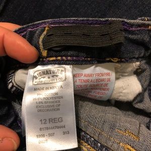 Girls Levi jeans